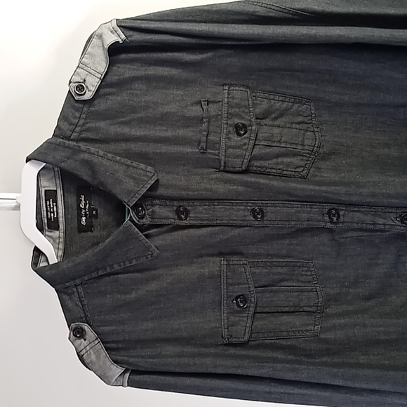 Eighty Eight Platinum Men's Button Up Shirt Size XL